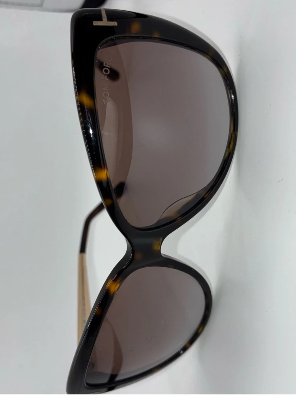 Tom Ford Women's Tortoiseshell Cat-eyes Sunglasses - Brown Lenses